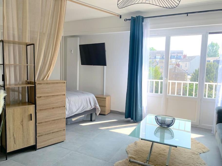 T1 Bis Cosy Et Spacieux - Wifi - Parking Gratuit 昂热 外观 照片